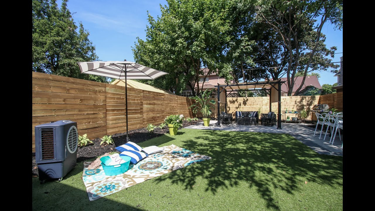 Kid Friendly Backyard Ideas
 This kid friendly backyard renovation took only 3 weeks to