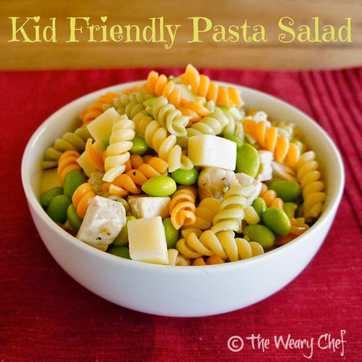 Kid Friendly Pasta Salad
 Kid Friendly Pasta Salad Recipe