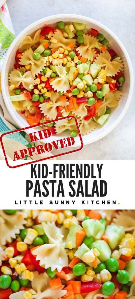 Kid Friendly Pasta Salad
 Kid Friendly Pasta Salad Little Sunny Kitchen