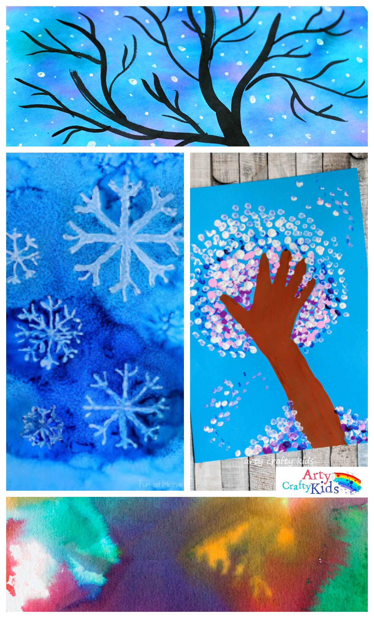 Kids Art Project
 14 Wonderful Winter Art Projects for Kids Arty Crafty Kids