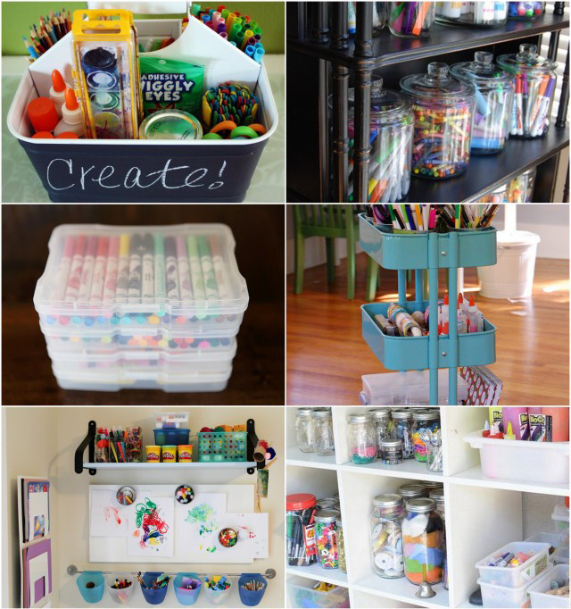 Kids Art Supply Storage
 10 Best Ways To Organize Art Supplies Modern Parents