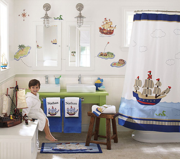 Kids Bath Decor
 Kids’ bathroom decorating ideas