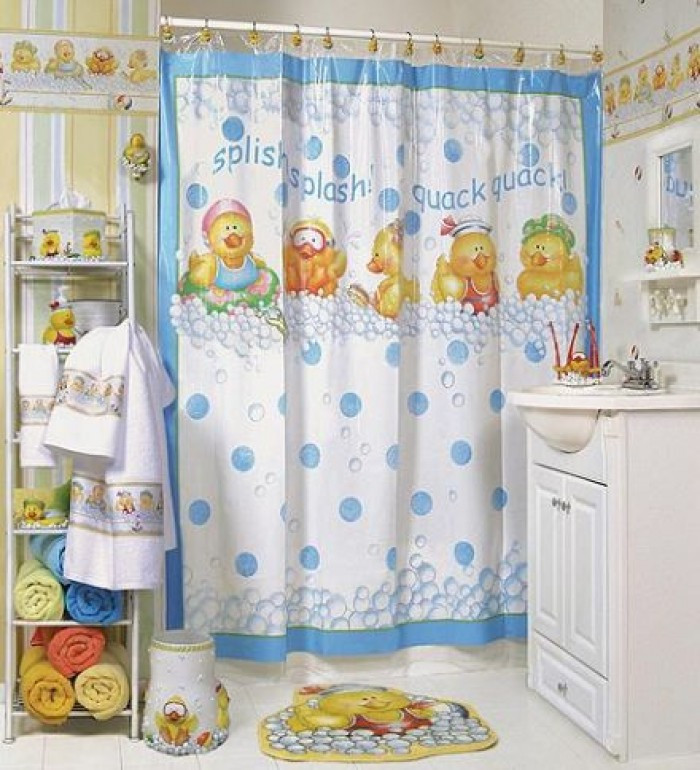 Kids Bathroom Curtains
 Best Ways To Make Your Bathroom Kid Friendly