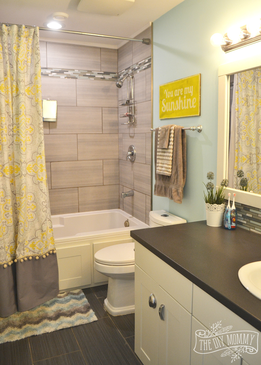 Kids Bathroom Pictures
 Kids Bathroom Reveal and some great tips for post reno