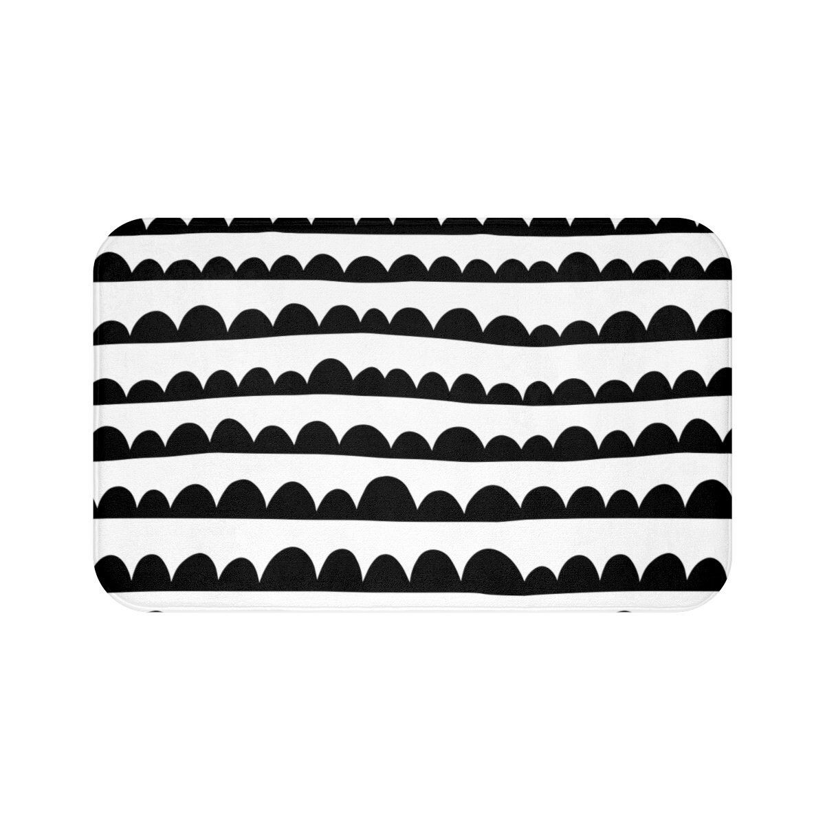 Kids Bathroom Rugs
 Toddler Bath Mat Monochrome Kid Bathroom Kids Decor