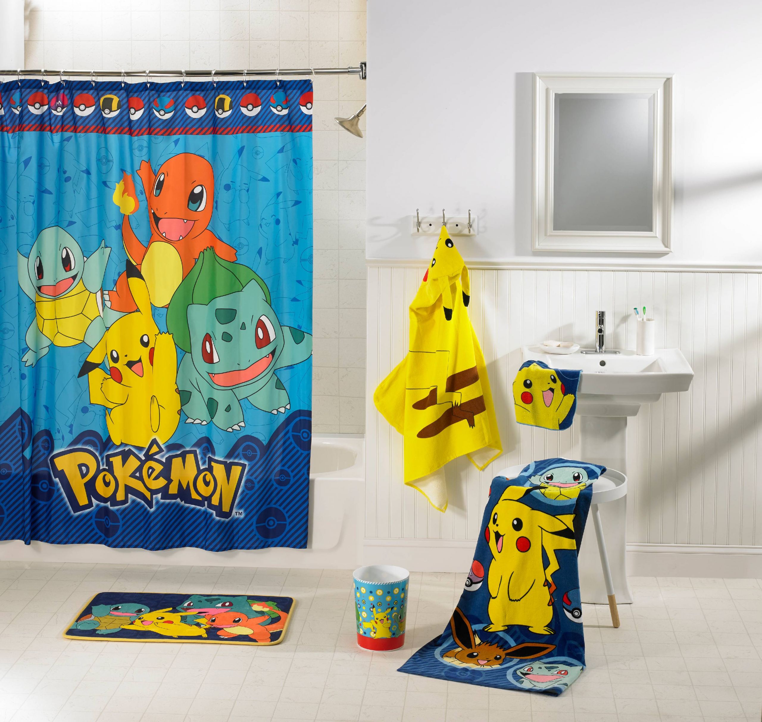 Kids Bathroom Sets Walmart
 Pokemon Kids 5 Piece Bathroom in a Bag Set Exclusive