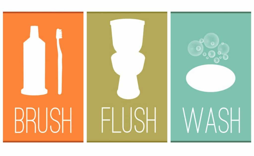 Kids Bathroom Sign
 Free printables