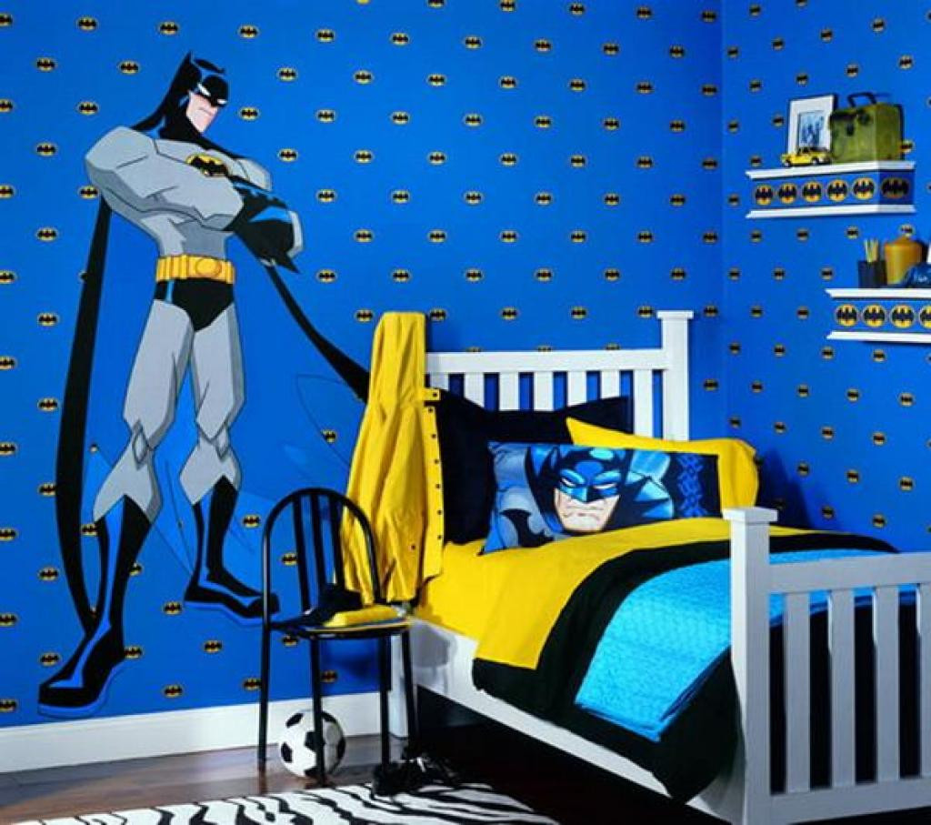 Kids Batman Room
 Stunning Great Batman Bedroom Ideas for Boys
