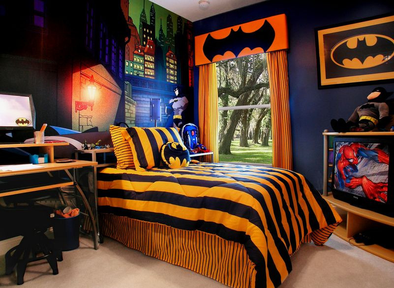 Kids Batman Room
 Batman Bedding And Bedroom Décor Ideas For Your Little