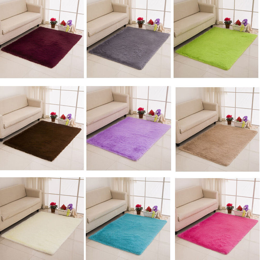 Kids Bedroom Carpet
 Home Bedroom Baby Kids Play Rug Fluffy Rug Anti Slip Soft