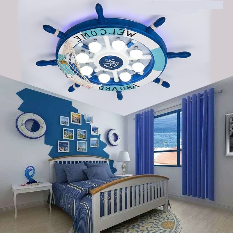 Kids Bedroom Ceiling Light
 LED Ceiling Lights Mediterranean Creative Kids Room