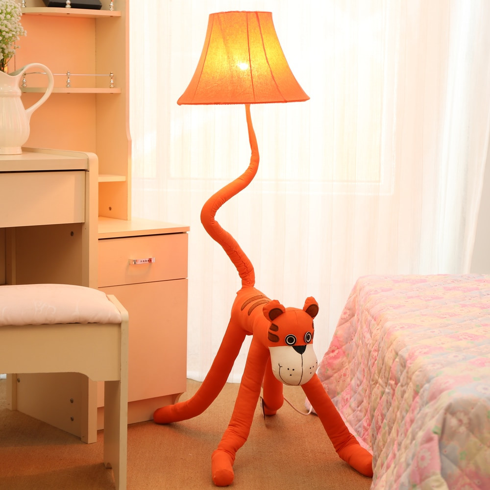 Kids Bedroom Lamps
 HGhomeart Creative cartoon tiger vertical garden floor