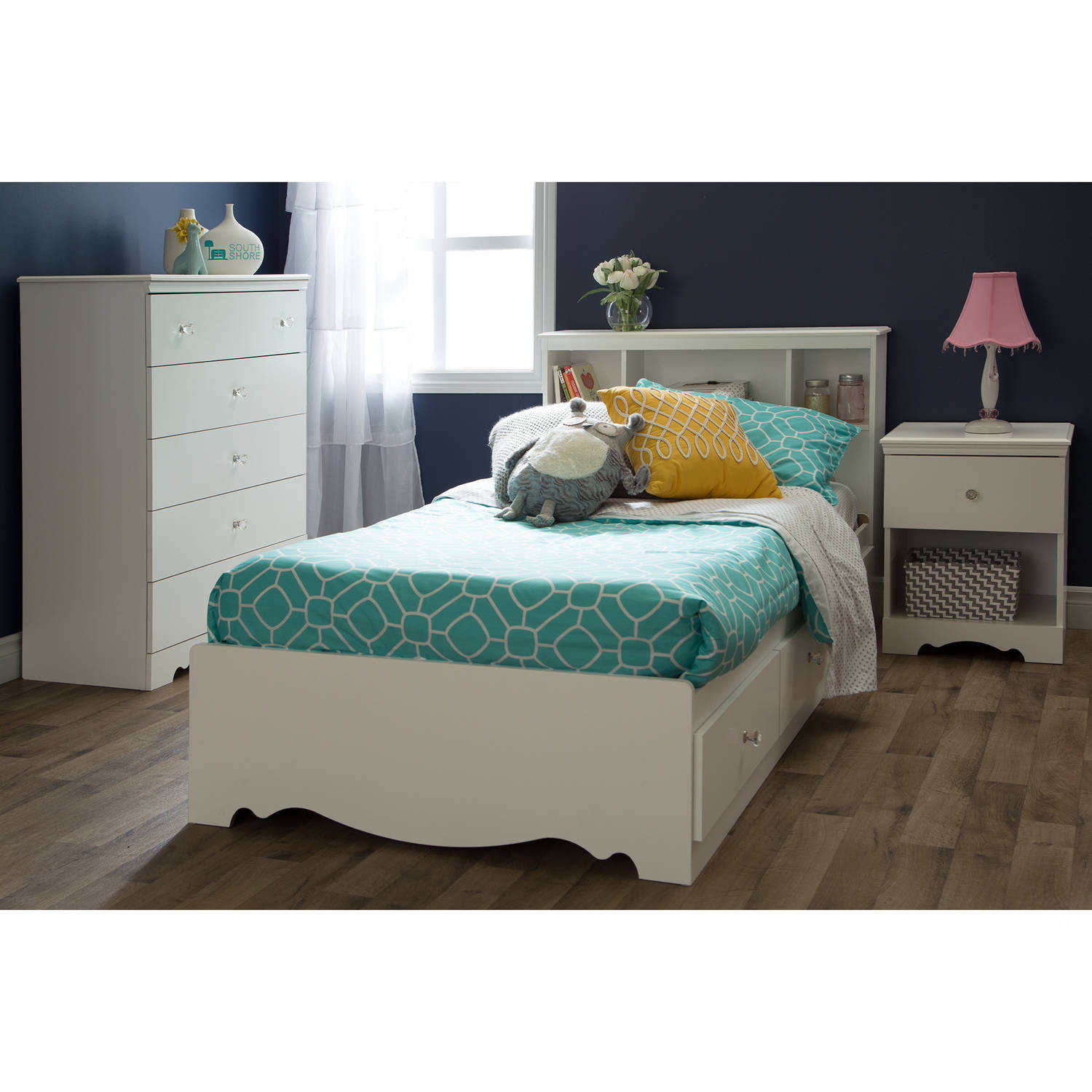 Kids Bedroom Sets Walmart
 South Shore Crystal Kids Bedroom Furniture Collection