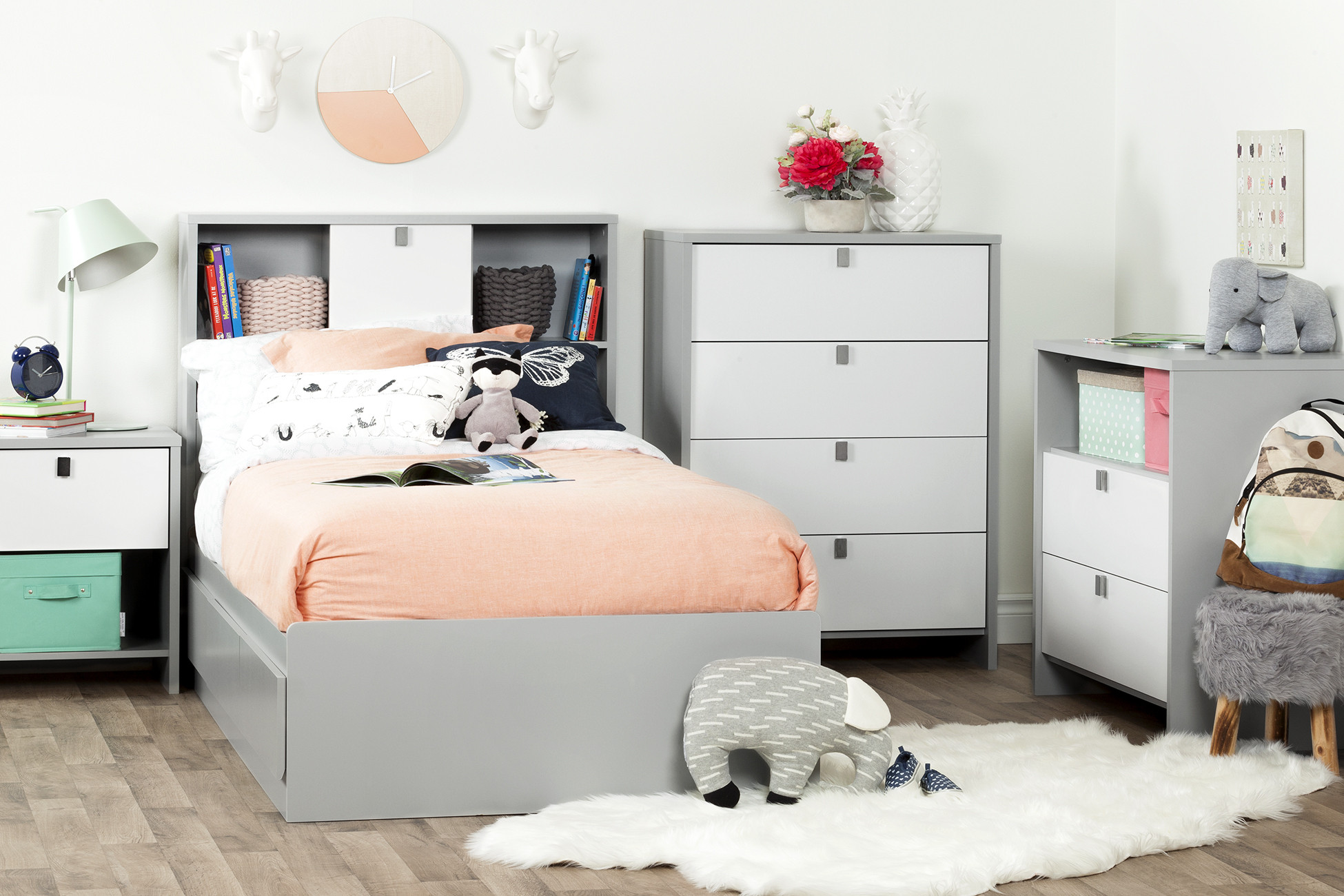 Kids Bedroom Sets Walmart
 South Shore Cookie Kids and Baby Bedroom Furniture