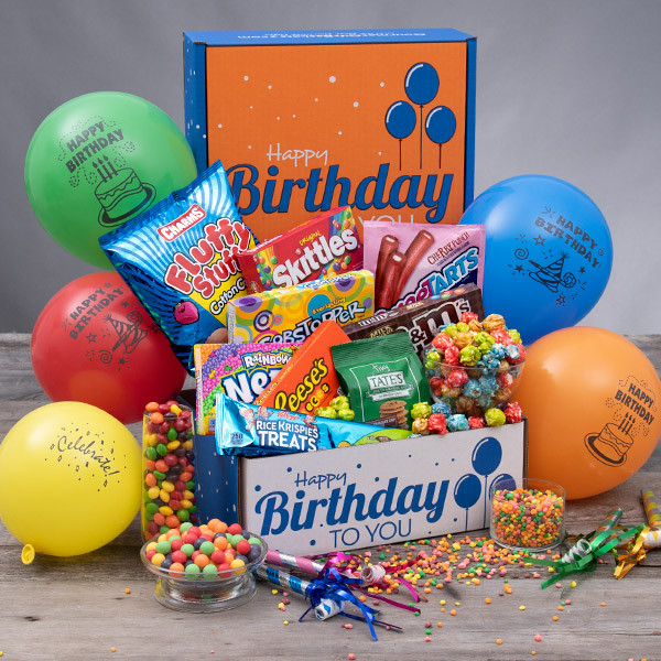 Kids Birthday Gift Baskets
 Birthday Basket for Kids by GourmetGiftBaskets