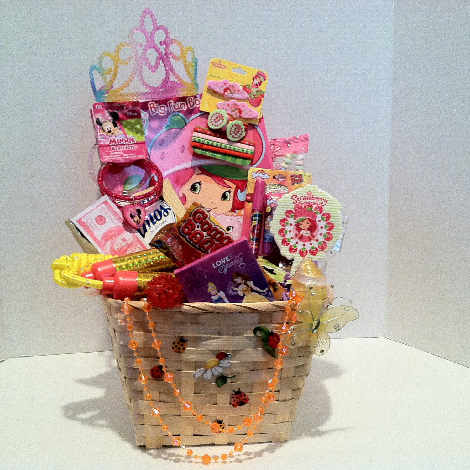 Kids Birthday Gift Baskets
 Easter Gift Basket Birthday Kids Gift Basket for a Girl