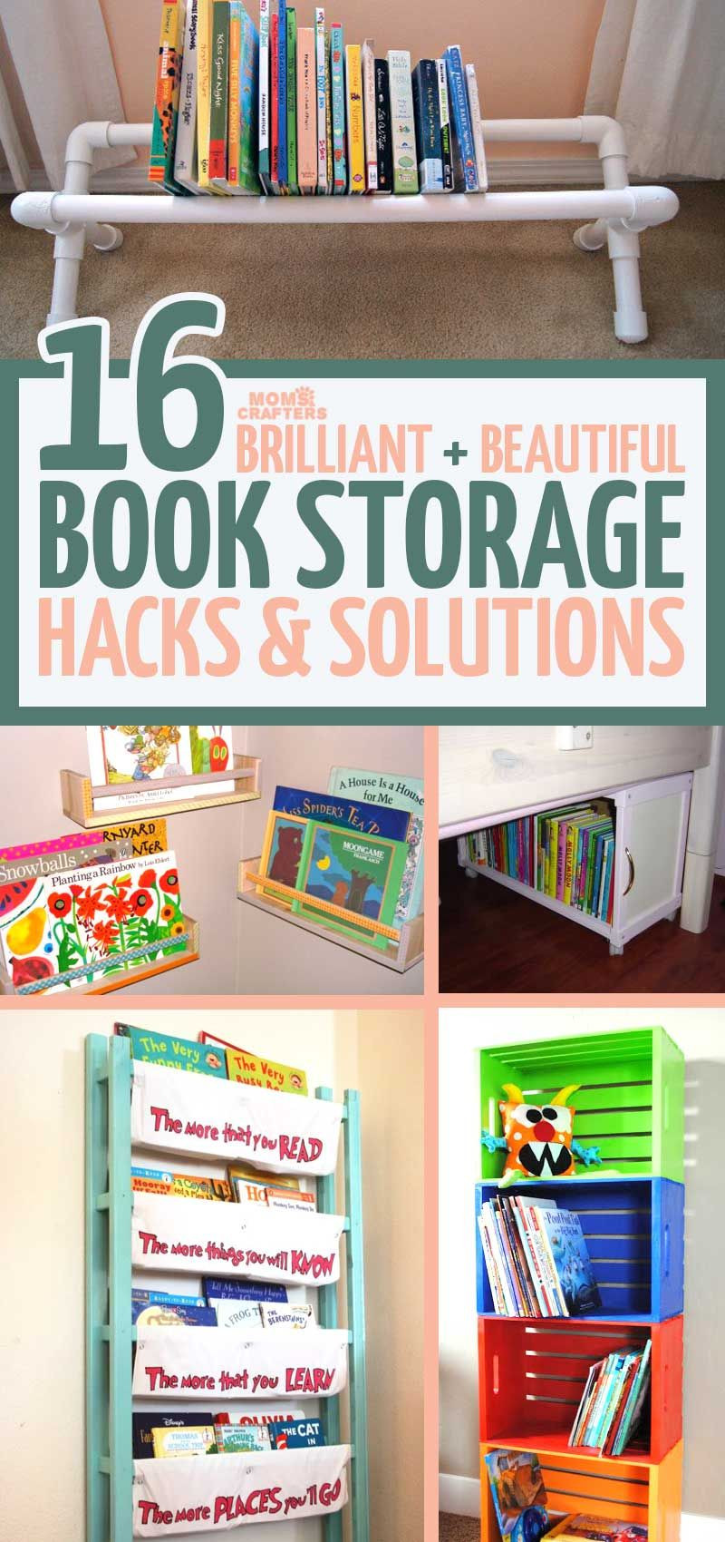 Kids Book Storage
 Kids Book Storage Hacks