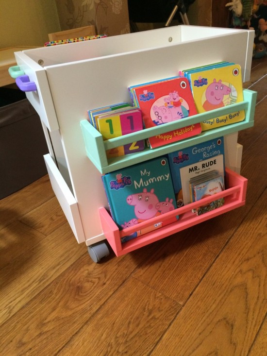 Kids Book Storage
 Remodelaholic