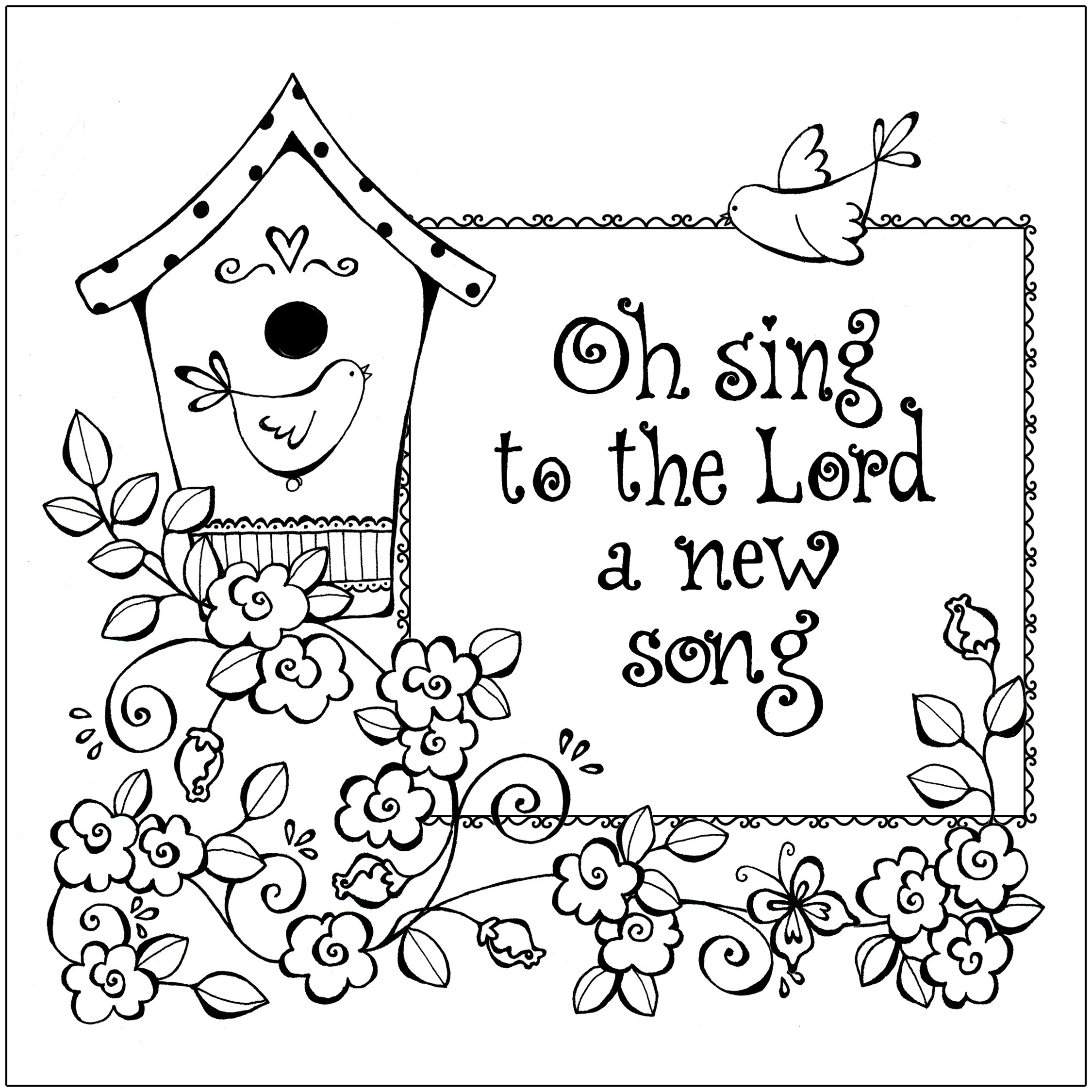 Kids Church Coloring Pages
 Free Printable Christian Coloring Pages for Kids Best