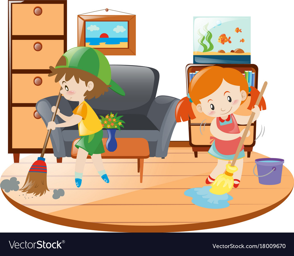 Kids Clean Room Clipart
 Bedroom clipart cleaning Bedroom cleaning Transparent