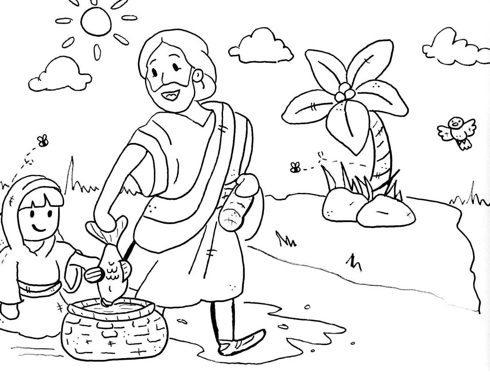 Kids Coloring Bible
 Bible Coloring Pages Kidsuki