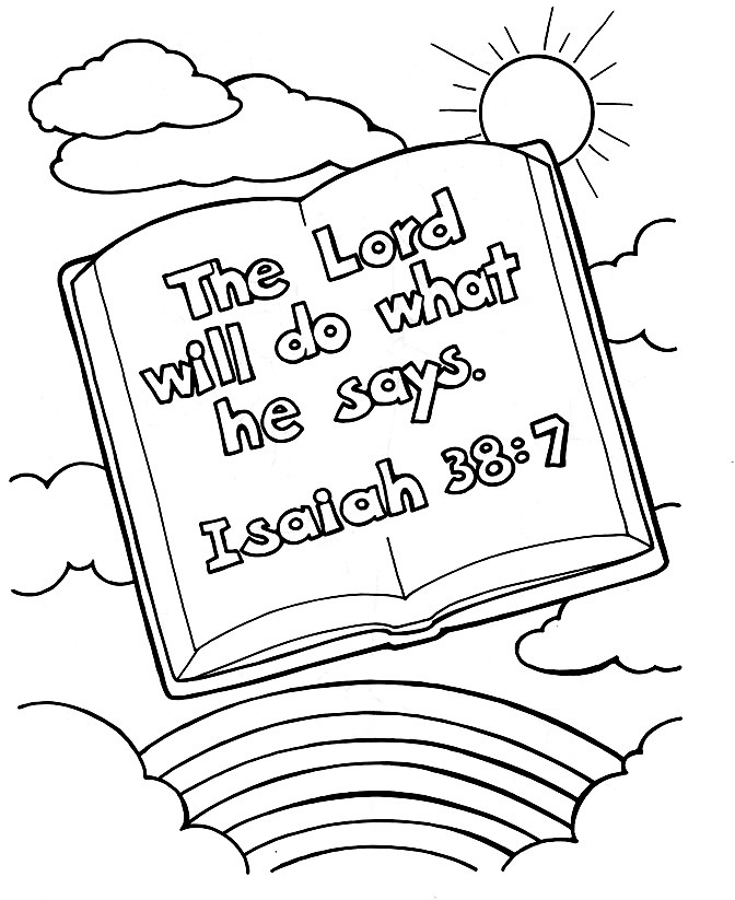 Kids Coloring Bible
 Free Printable Christian Coloring Pages for Kids Best