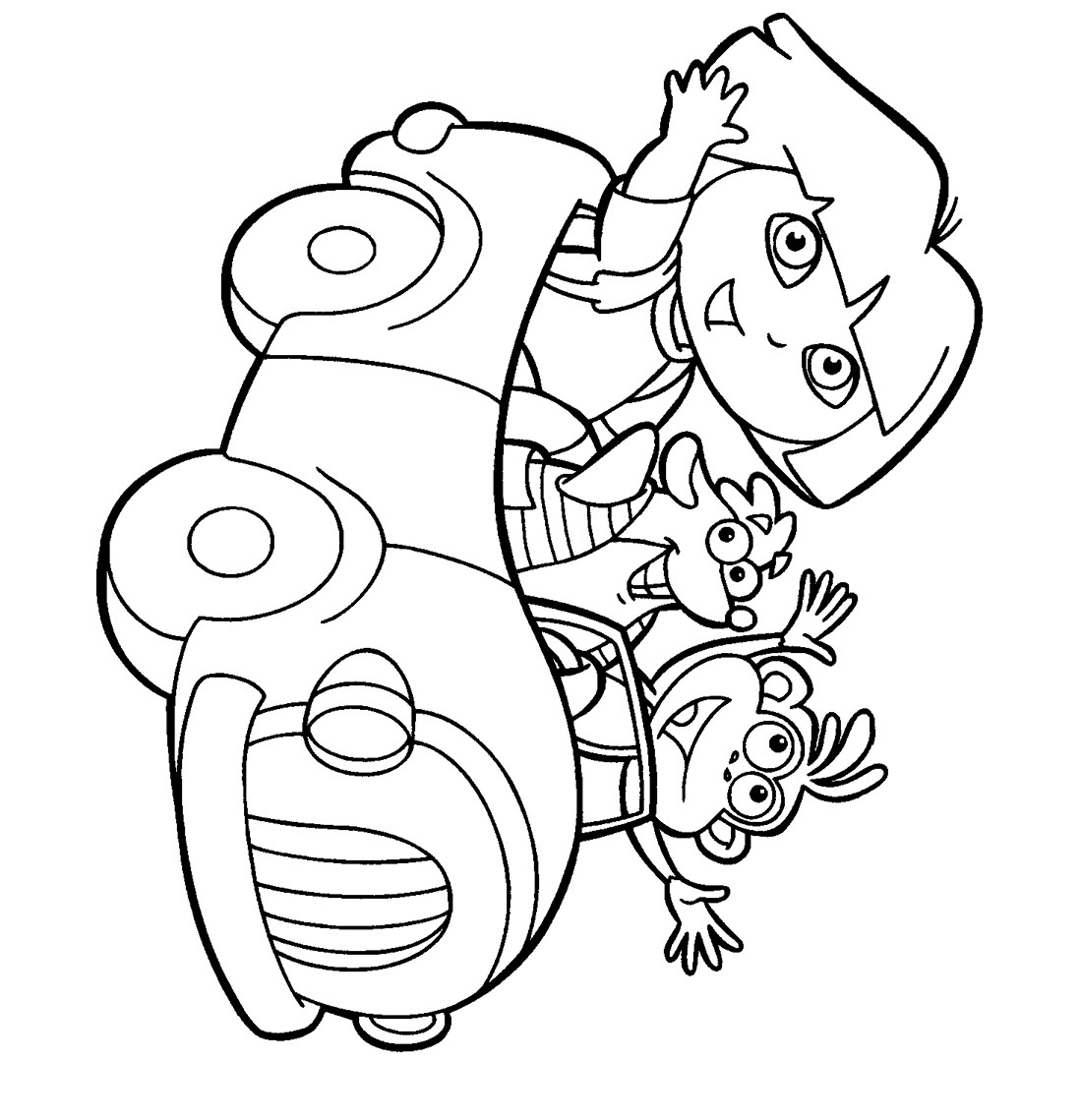 Kids Coloring Book
 Printable coloring pages for kids