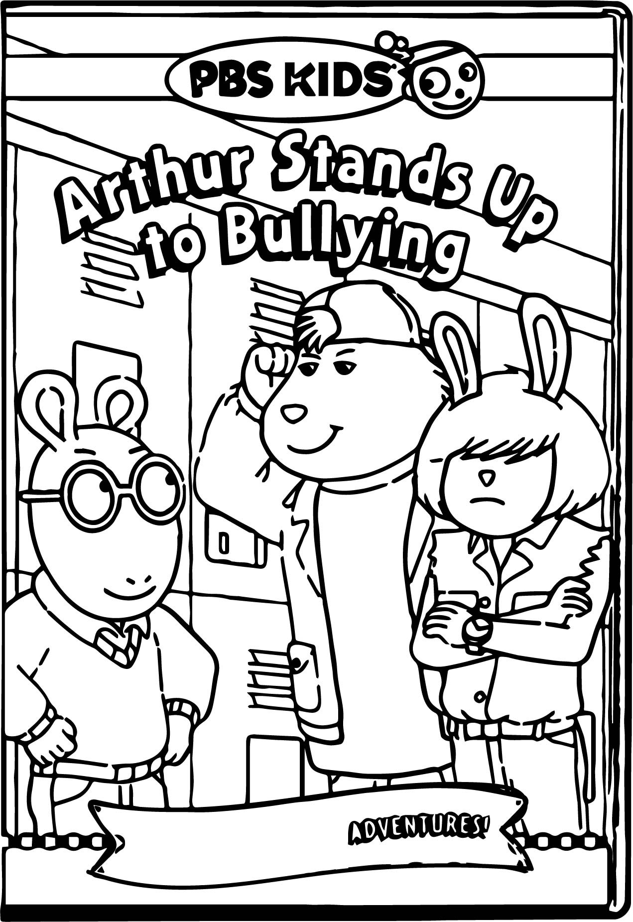Kids Coloring Book Pages
 Arthur Pbs Kids Coloring Pages