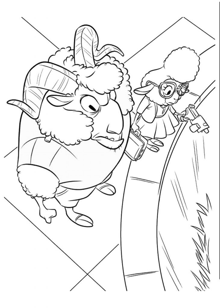 Kids Coloring Book Pages
 Zootopia Coloring Pages Best Coloring Pages For Kids