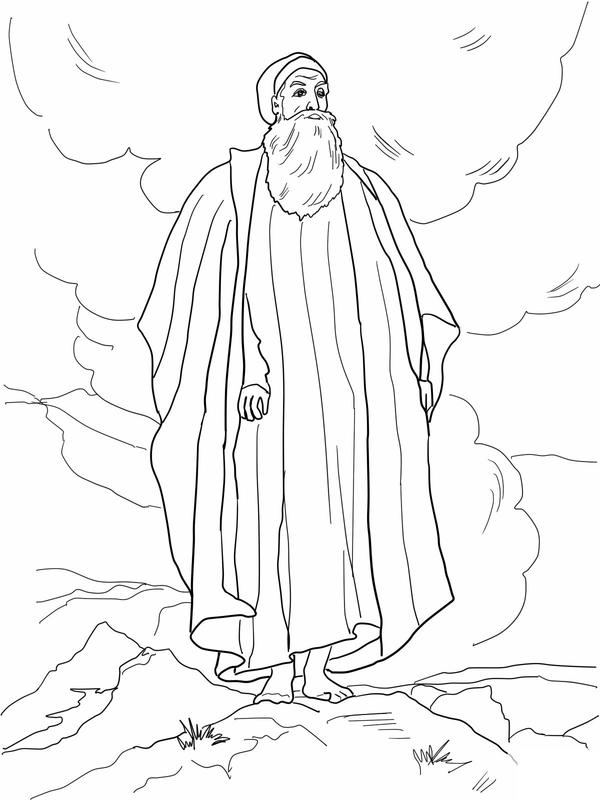 Kids Coloring Book Pages
 Free Printable Moses Coloring Pages For Kids