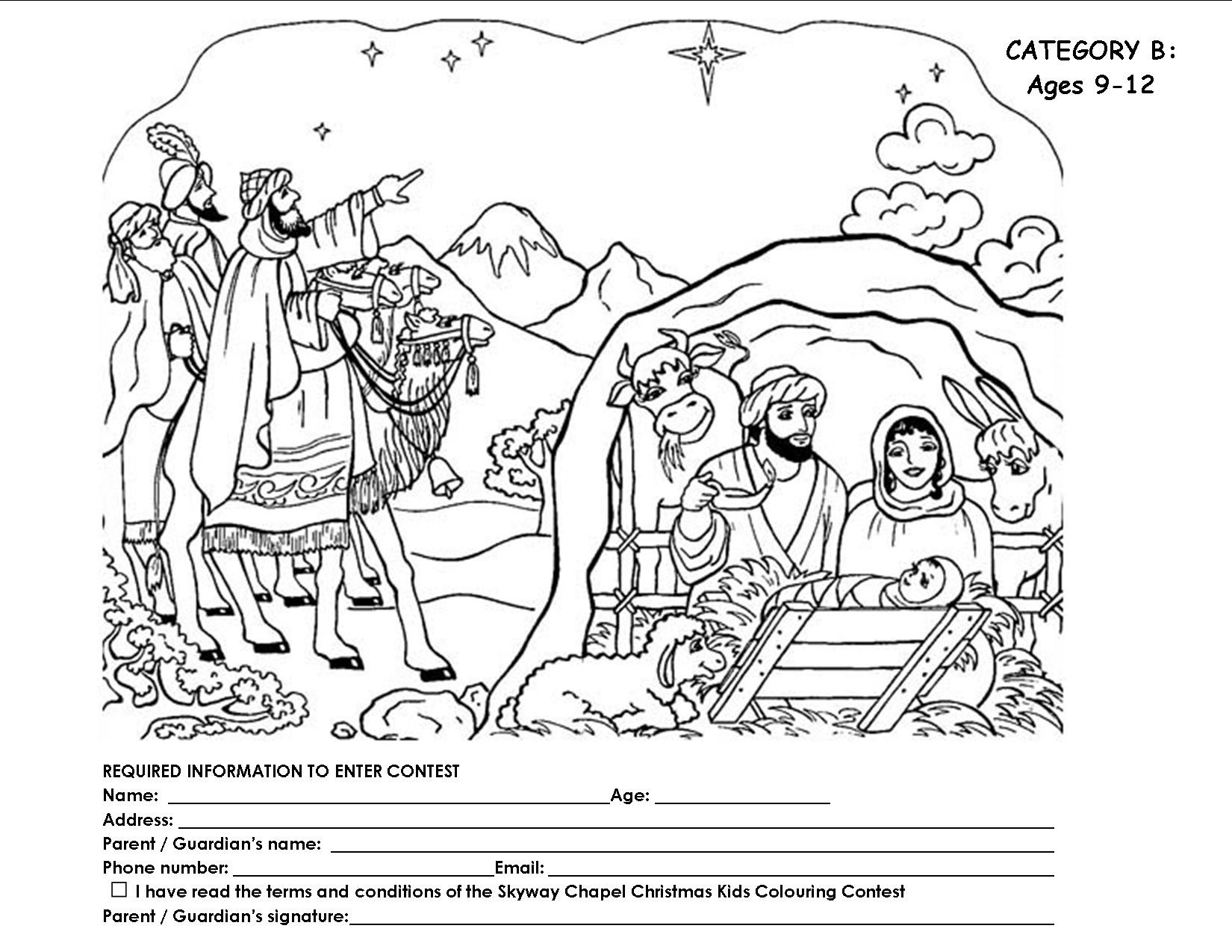 Kids Coloring Contest
 Christmas Kids Colouring Contest 2016 Details in flyer