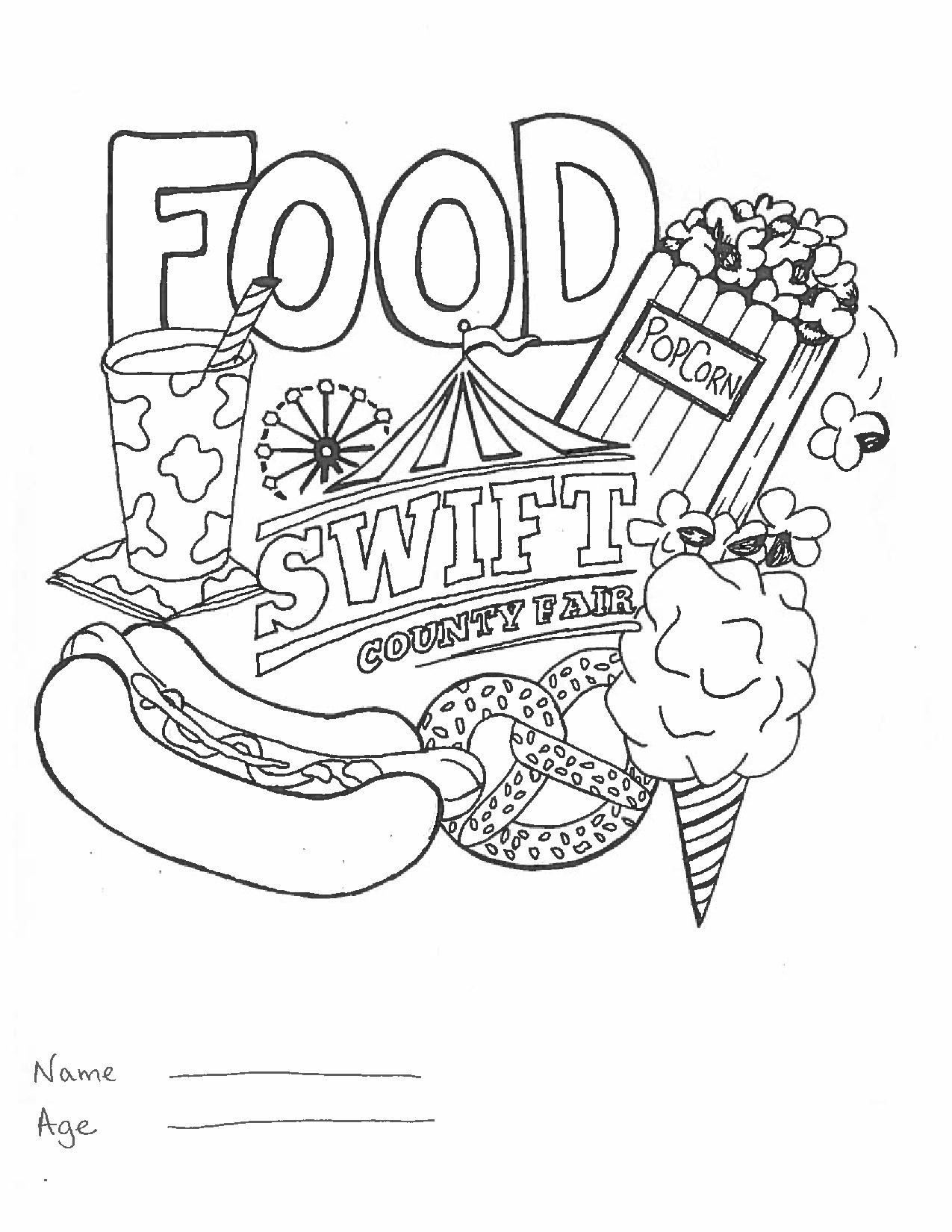Kids Coloring Contest
 Kids Coloring Contest 2020 Swift County Fair