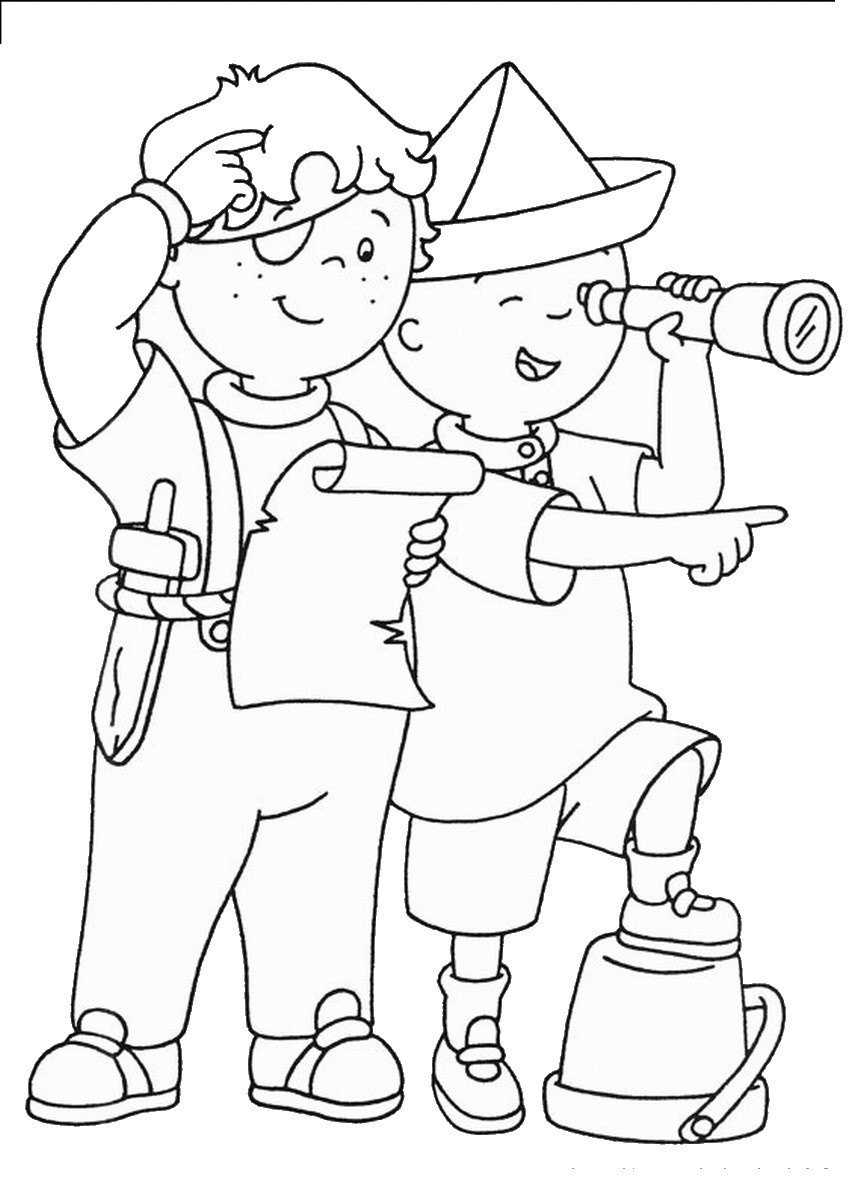 Kids Coloring
 Caillou Coloring Pages Best Coloring Pages For Kids