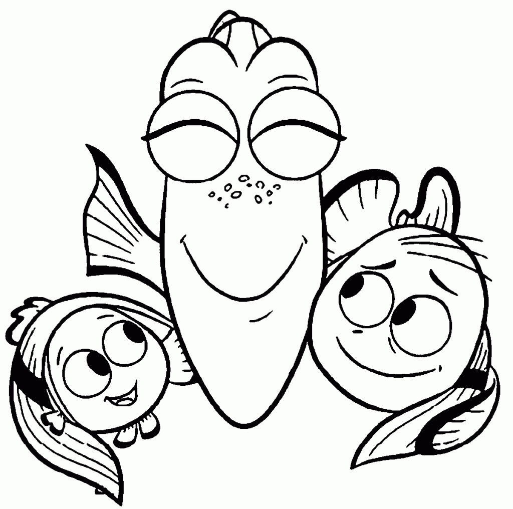 Kids Coloring
 Dory Coloring Pages Best Coloring Pages For Kids