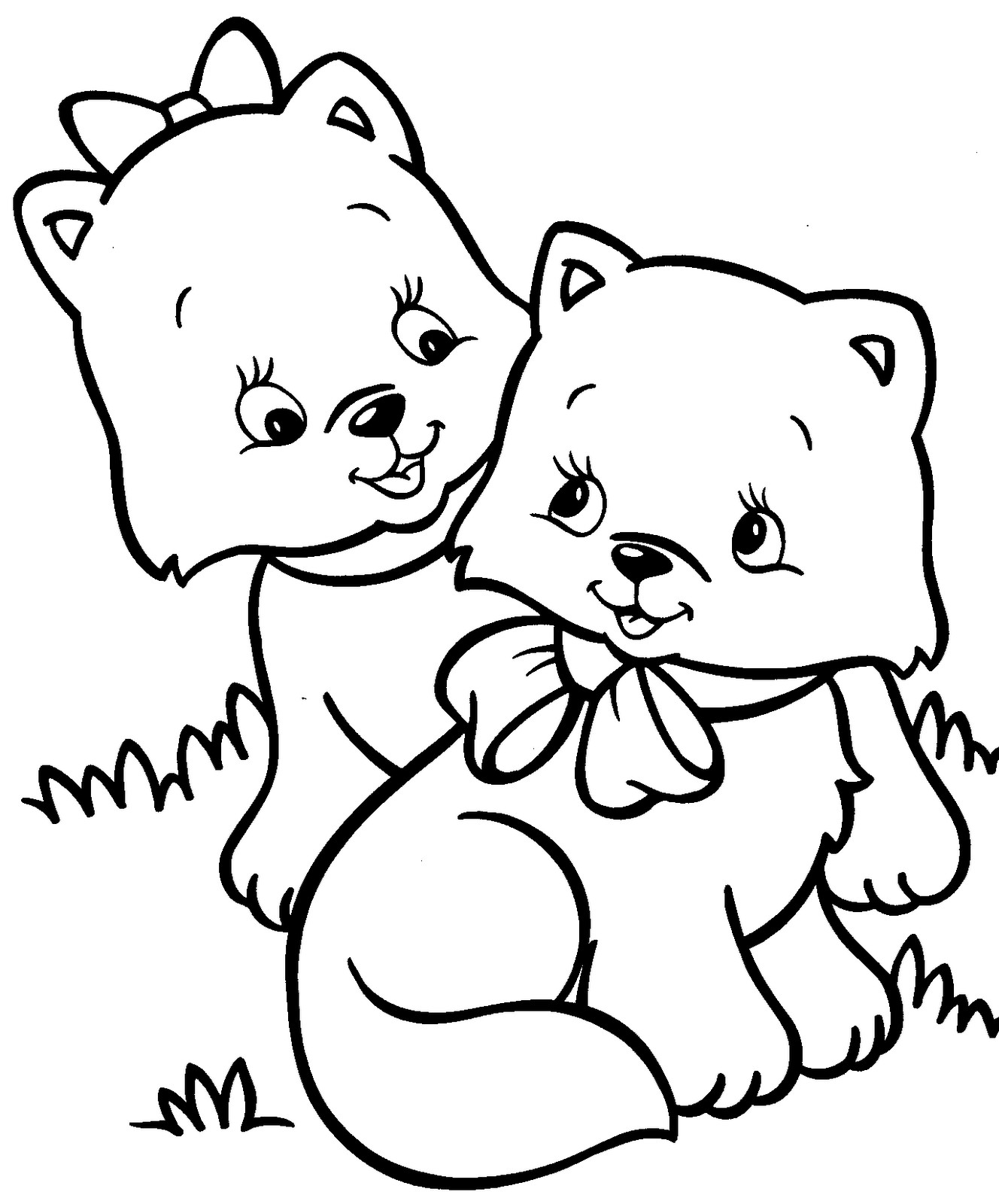 Kids Coloring Pages Cats
 Kitten Coloring Pages Best Coloring Pages For Kids