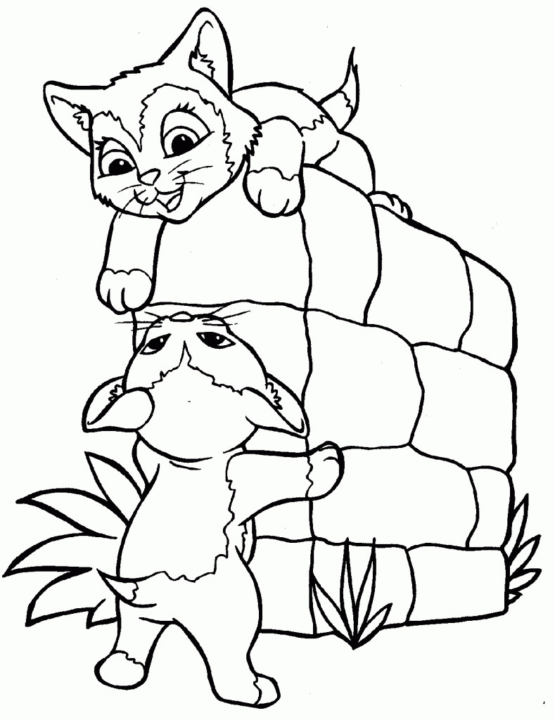 Kids Coloring Pages Cats
 Kitten Coloring Pages Best Coloring Pages For Kids