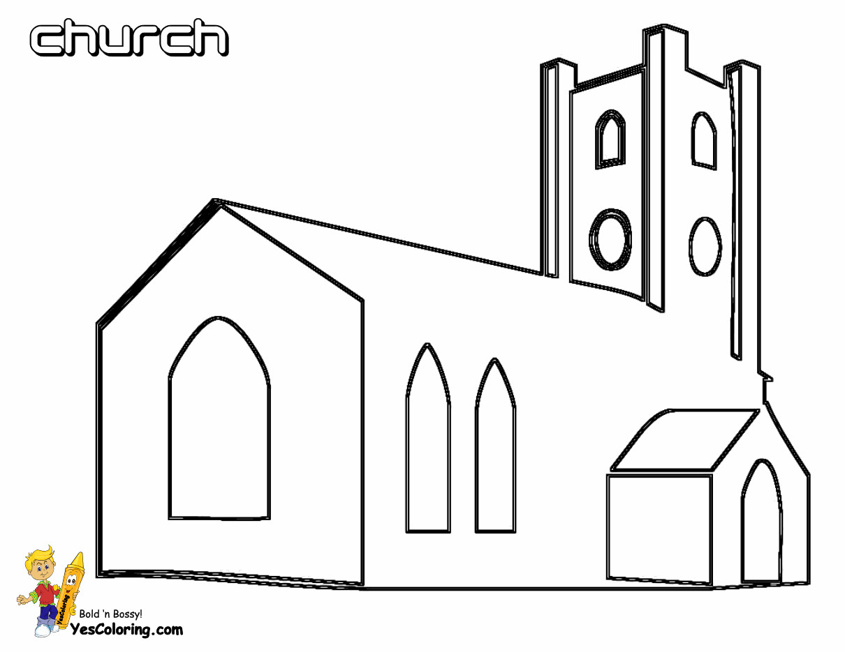 Kids Coloring Pages For Church
 Fight Faith Bible Coloring Jesus Free