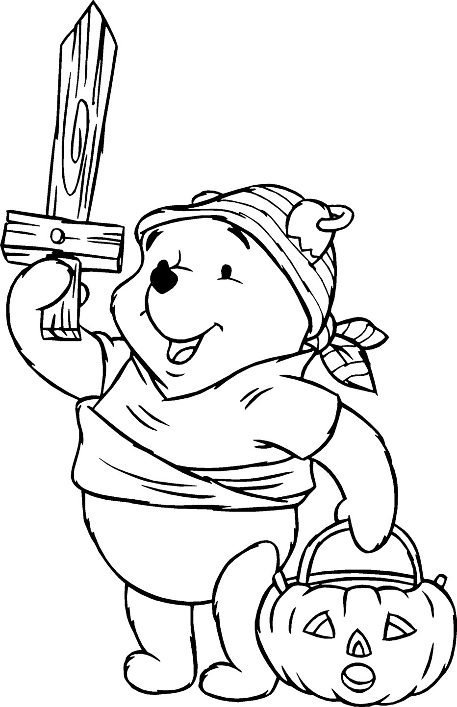 Kids Coloring Print
 Free Printable Winnie The Pooh Coloring Pages For Kids