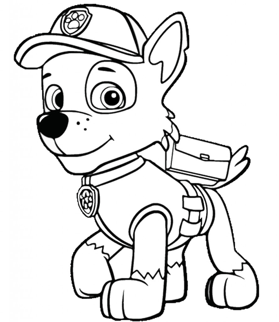 Kids Coloring Print
 Paw Patrol Coloring Pages Best Coloring Pages For Kids