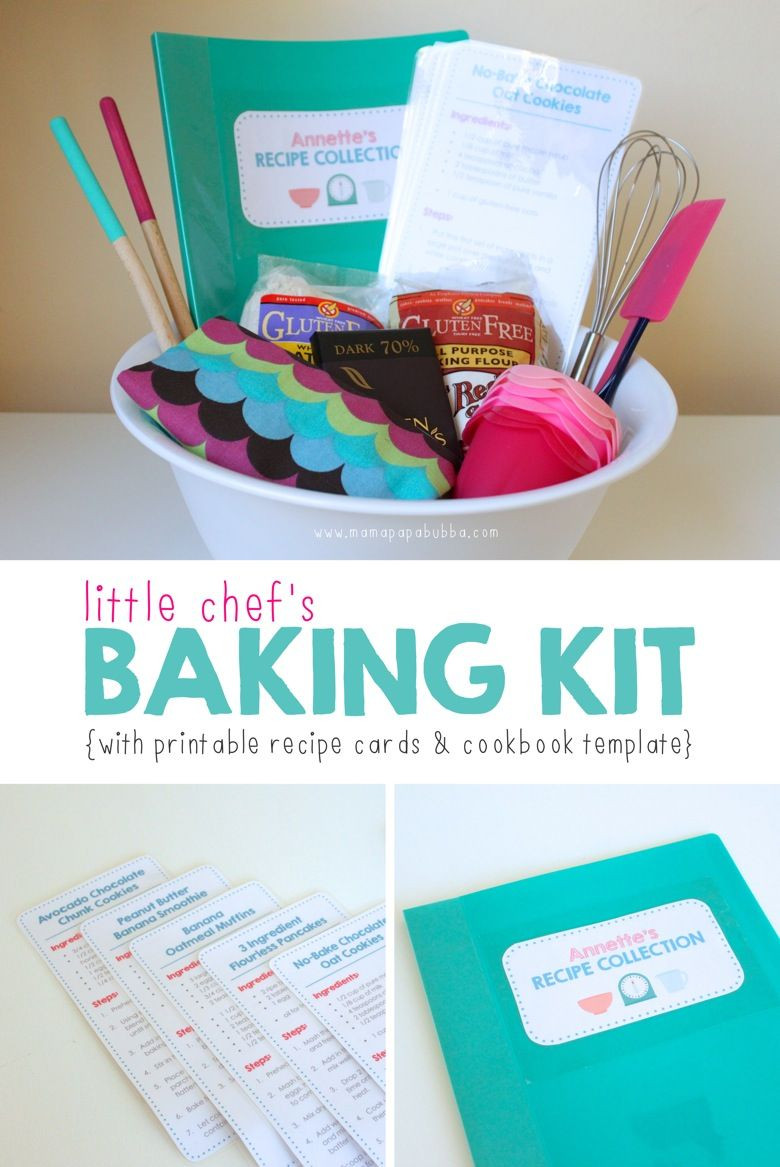 Kids Cooking Gift Ideas
 Little Chef s Baking Kit Gift with free printables