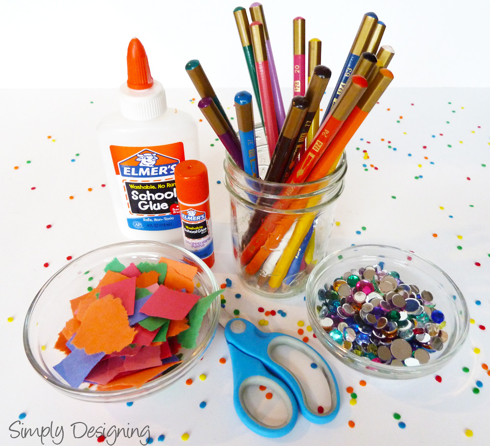 Kids Crafting Supplies
 Fun Activities for Kids at a Party