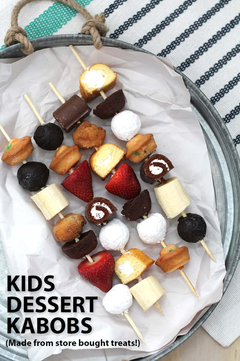 Kids Desserts Ideas
 Kids Dessert Kabob The Crafting Chicks