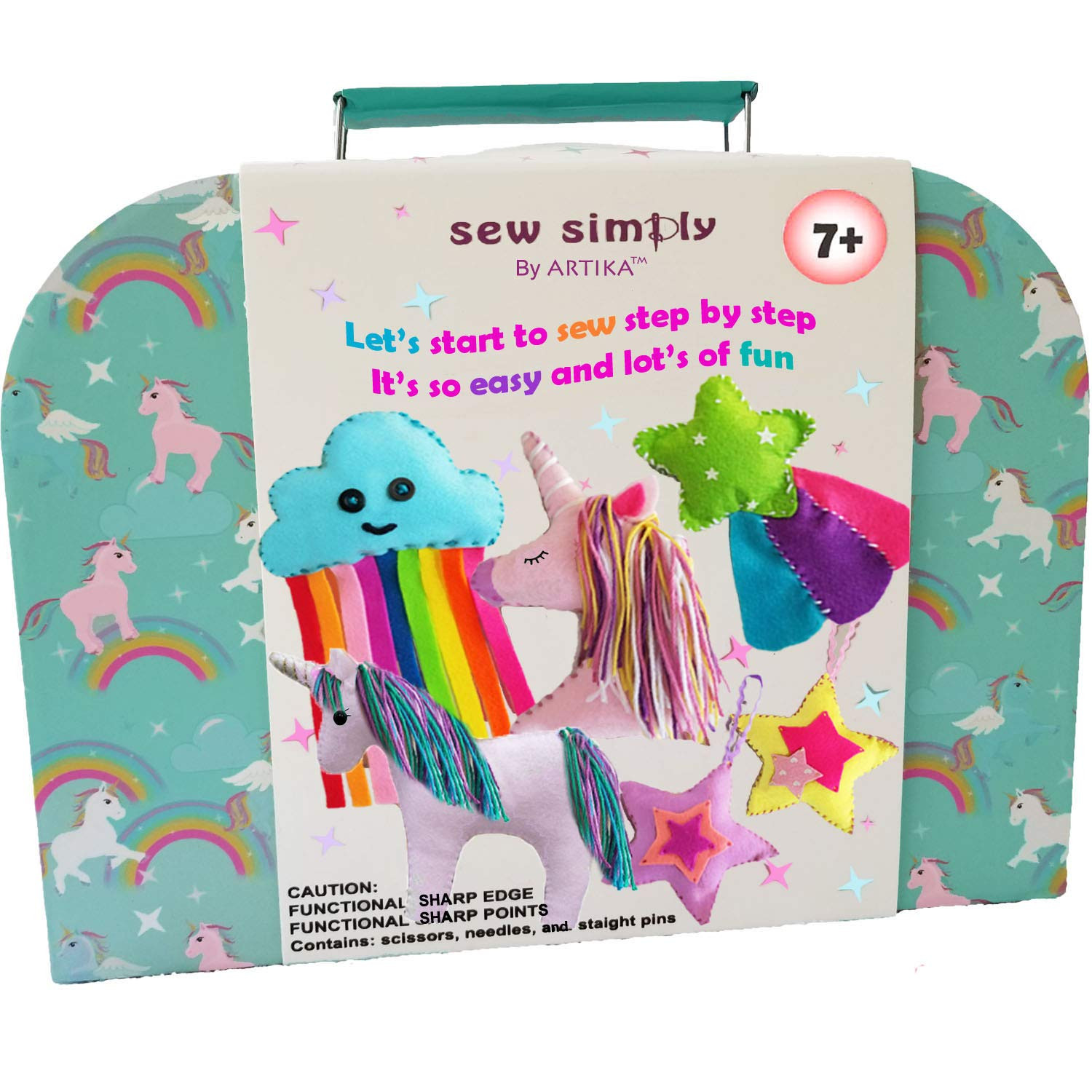 Kids DIY Kits
 SEWING KIT FOR KIDS Unicorns DIY Craft for Girls Over 110