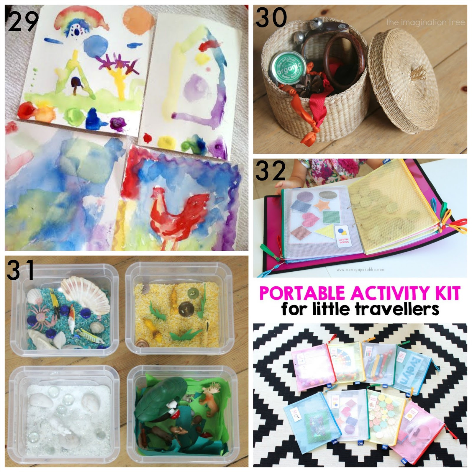 Kids DIY Kits
 30 DIY Portable Travel Kits for Entertaining Kids on the go