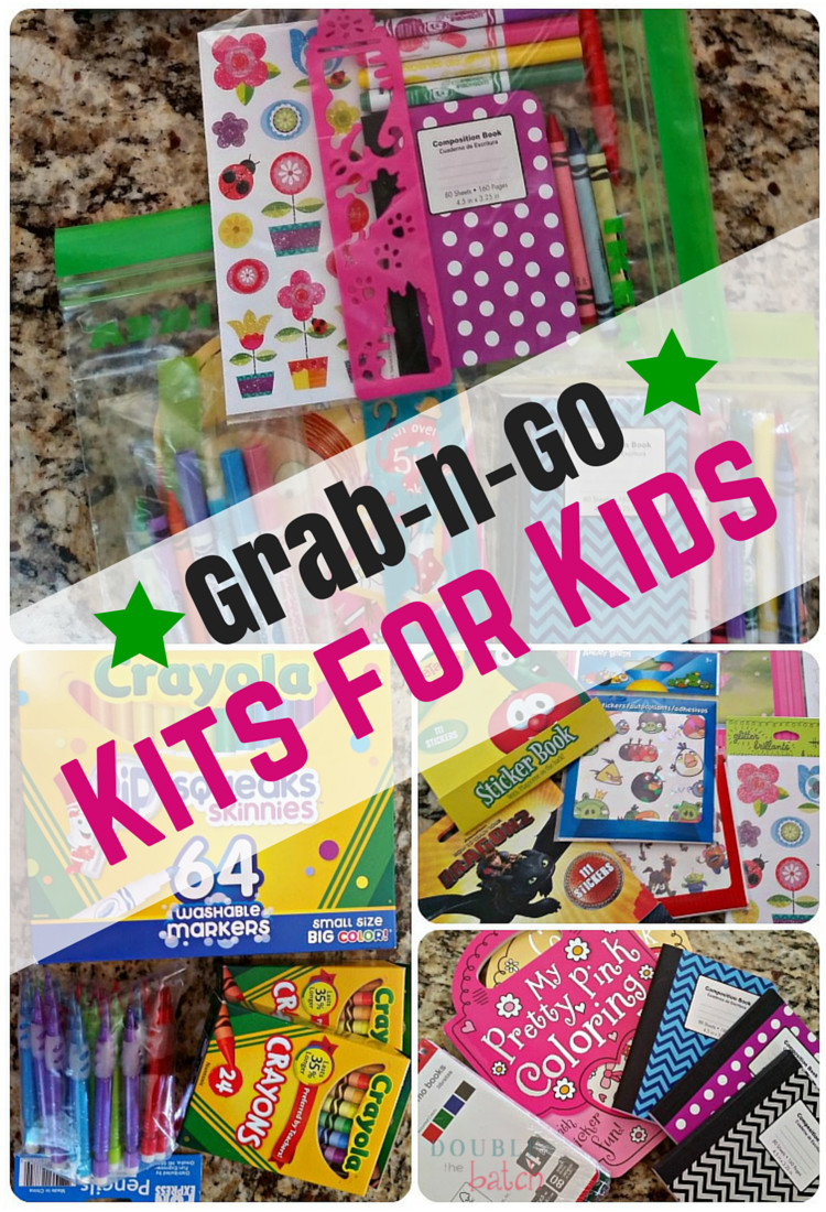 Kids DIY Kits
 DIY Grab n Go Kits for Kids Double the Batch