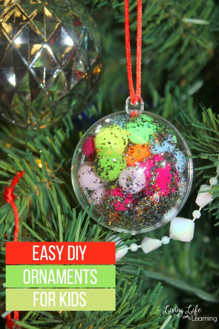 Kids DIY Ornaments
 Easy DIY Ornaments for Kids