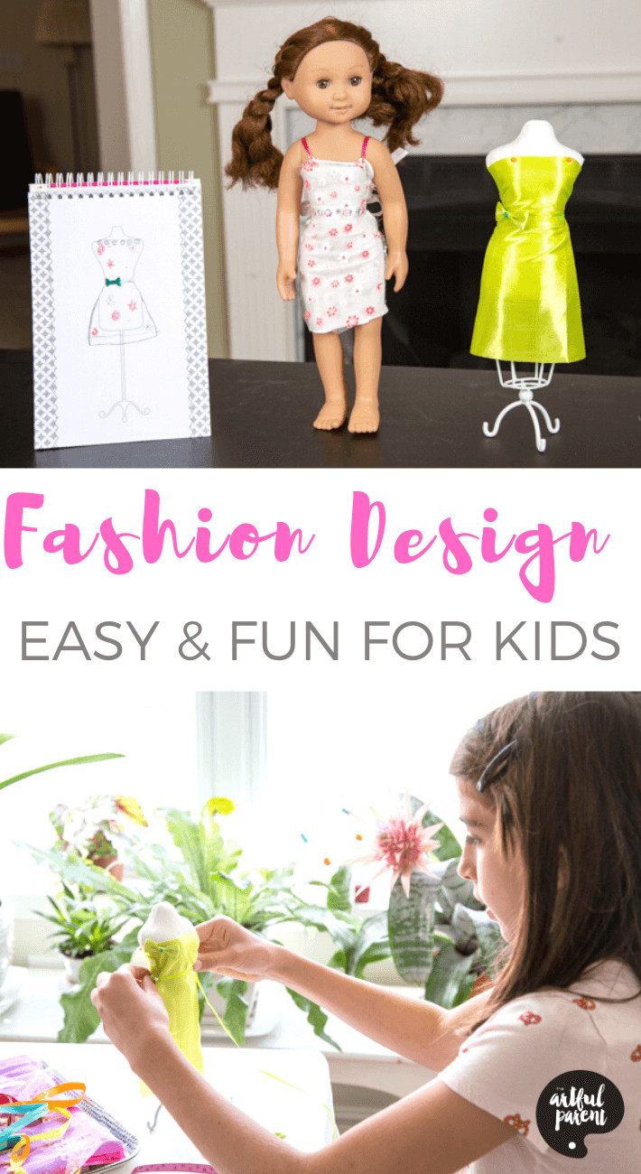 Kids Fashion Design Kit
 Fashion Design for Kids Made Easy & Fun with Kits