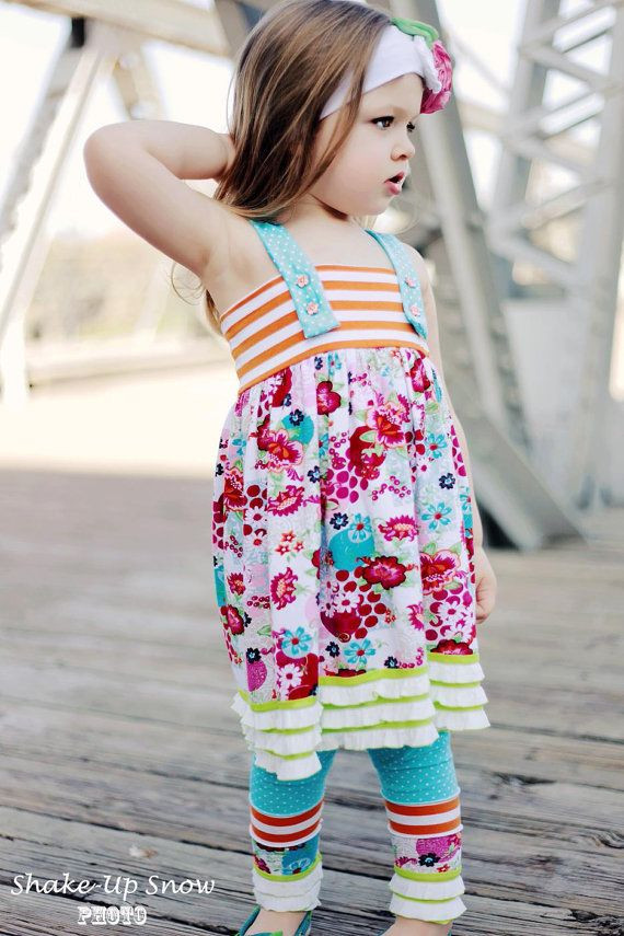 Kids Fashion Passion
 Brid and Co Euro Garden Rufflettes by brid andco on