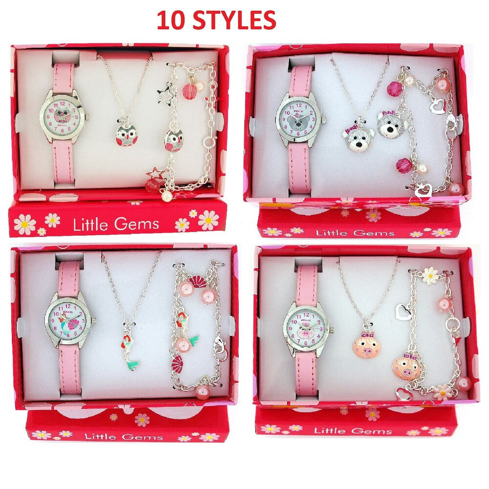 Kids Gift Sets
 Ravel Girls Watch & Jewellery Cute Little Gems Children s