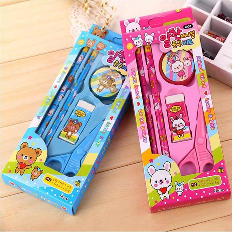 Kids Gift Sets
 Cartoon Stationery Set Children Students Award Gifts Kids